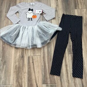NEW Kids Halloween Ghost Outfit with Tutu